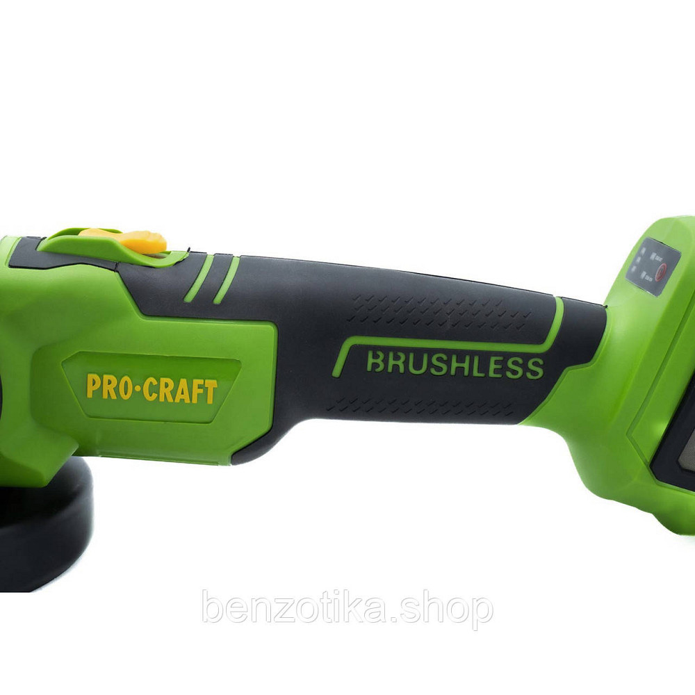 Безщіткова акумуляторна болгарка Procraft PWA216 Киев - изображение 10