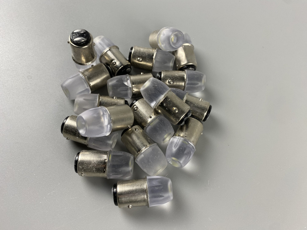 Світлодіодна автомобільна лампа стоп-сигнал/покажчик повороту 12V 2-ух контактний цоколь 1157 BAY15d Мукачево - фото 7