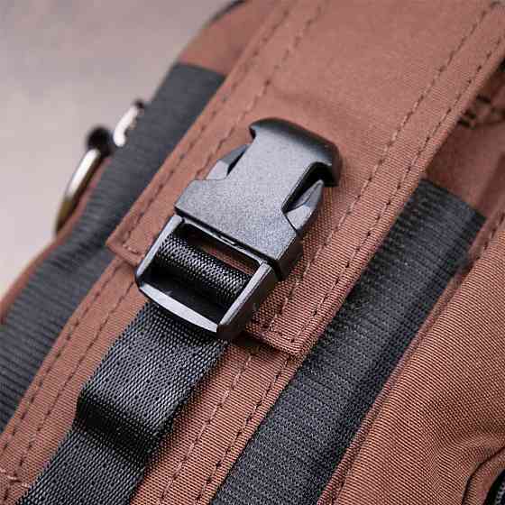 Сумка на пояс нейлон Vintage 20648 Коричнева Київ