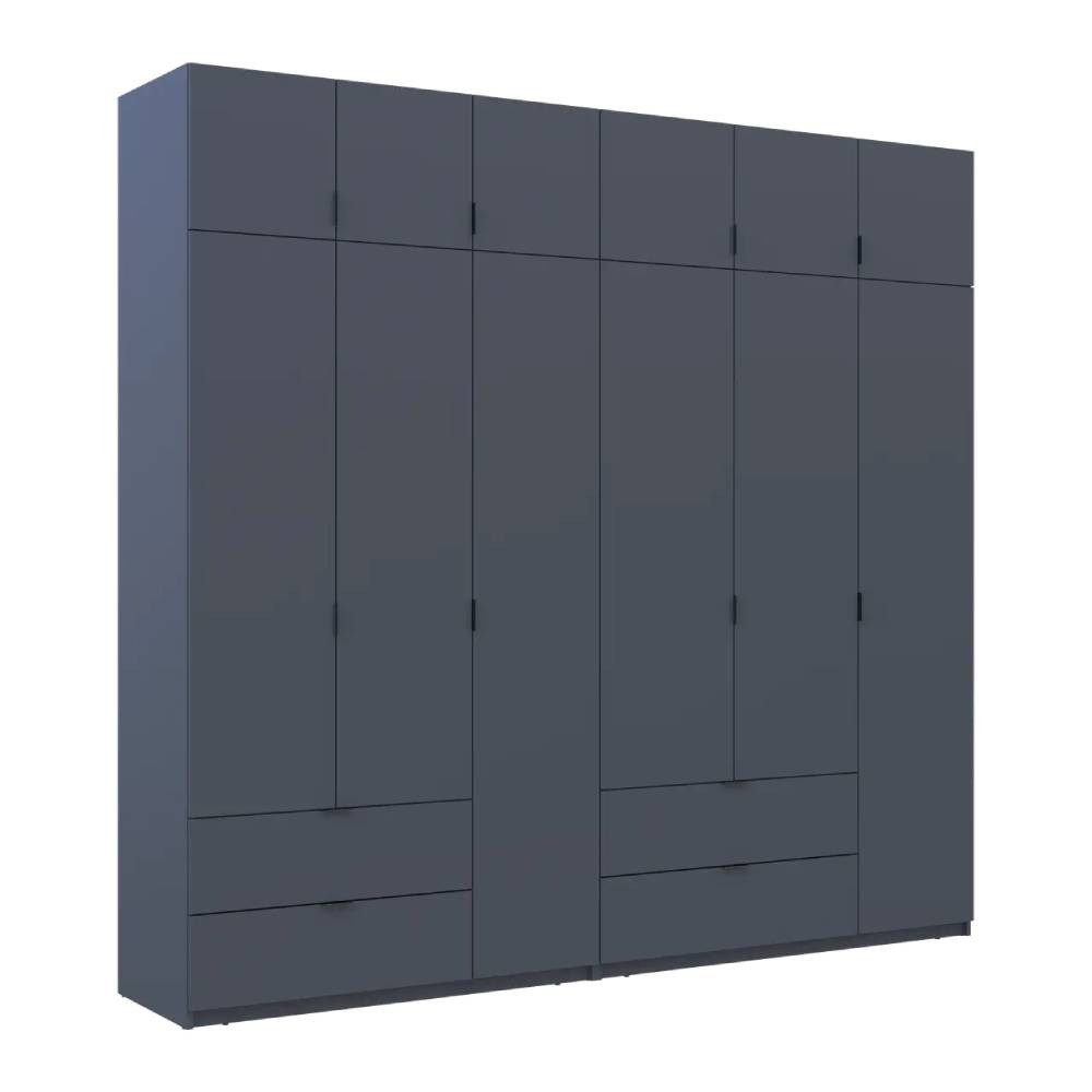 Шкаф для одежды Doros Лукас Графит 3+3 ДСП 255х50х240 DRS-011694 (42005113) Львов - изображение 6