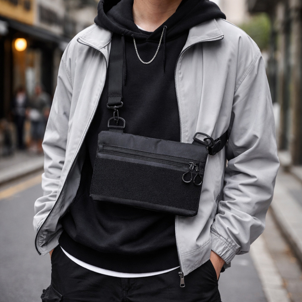 Мужская тактическая армейская сумка через плечо, Мужская тактическая сумка барсетка через плечо FU-91 Львов - изображение 13