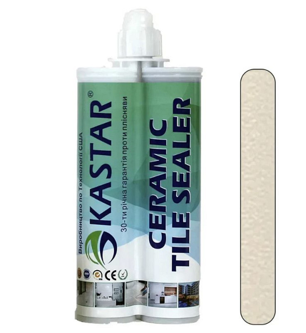 Епоксидна фуга для швів Kastar Ceramic Tile Sealant K03 бежевий 400 мл Київ - фото 1
