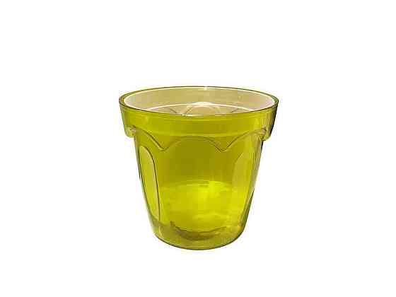 Кашпо со вставкой 2,8л Колизей 184 с горшком 170мм желтый ТМ ЕТАЛОН-С Киев