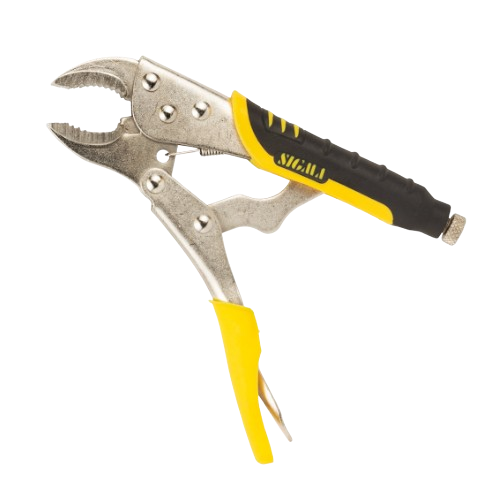 Клещи зажимные универсальные 180мм полукруглые CrV SIGMA Житомир