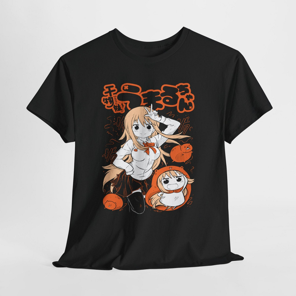 Футболка аниме Аниме Гирл Химоуто Умару оверсайз (S/M/L) Черний AnimeJ0644 Днепр - изображение 5