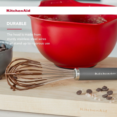 Венчик KitchenAid Coreline 26,2 см сірий (KAS060OHCGG) Винница - изображение 10