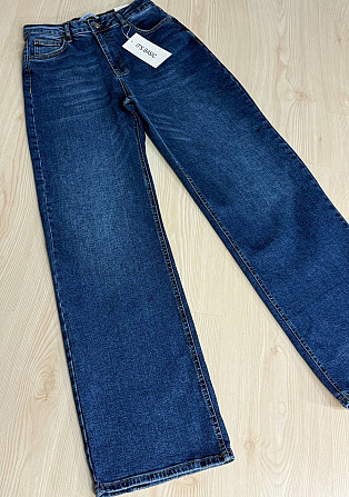 Джинси жіночі Its Basic 3421-2 straight fit прямі стрейчеві сині , синій, 34, 34, 69 см, 97 см Київ - фото 5