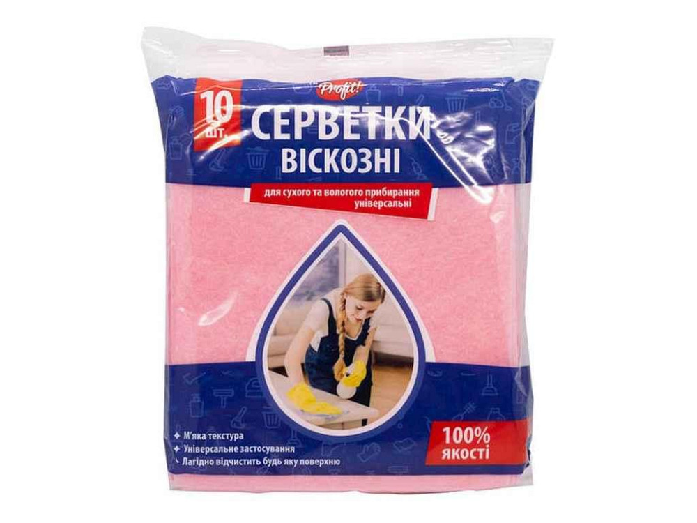 Серветки для прибирання 10шт ТМ Profit! Киев - изображение 1