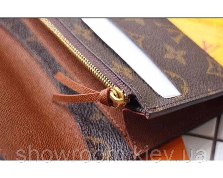 Жіночий місткий гаманець ЛВ (60136) brown Lux Київ - фото 2