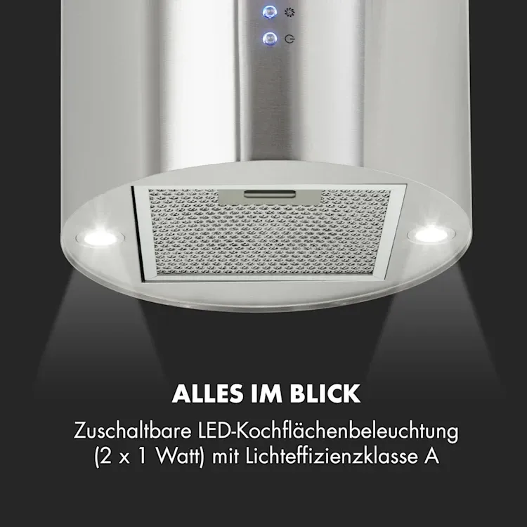 Вытяжка островная Klarstein Barett Island Extractor Hood с пультом из Германии Днепр - изображение 6