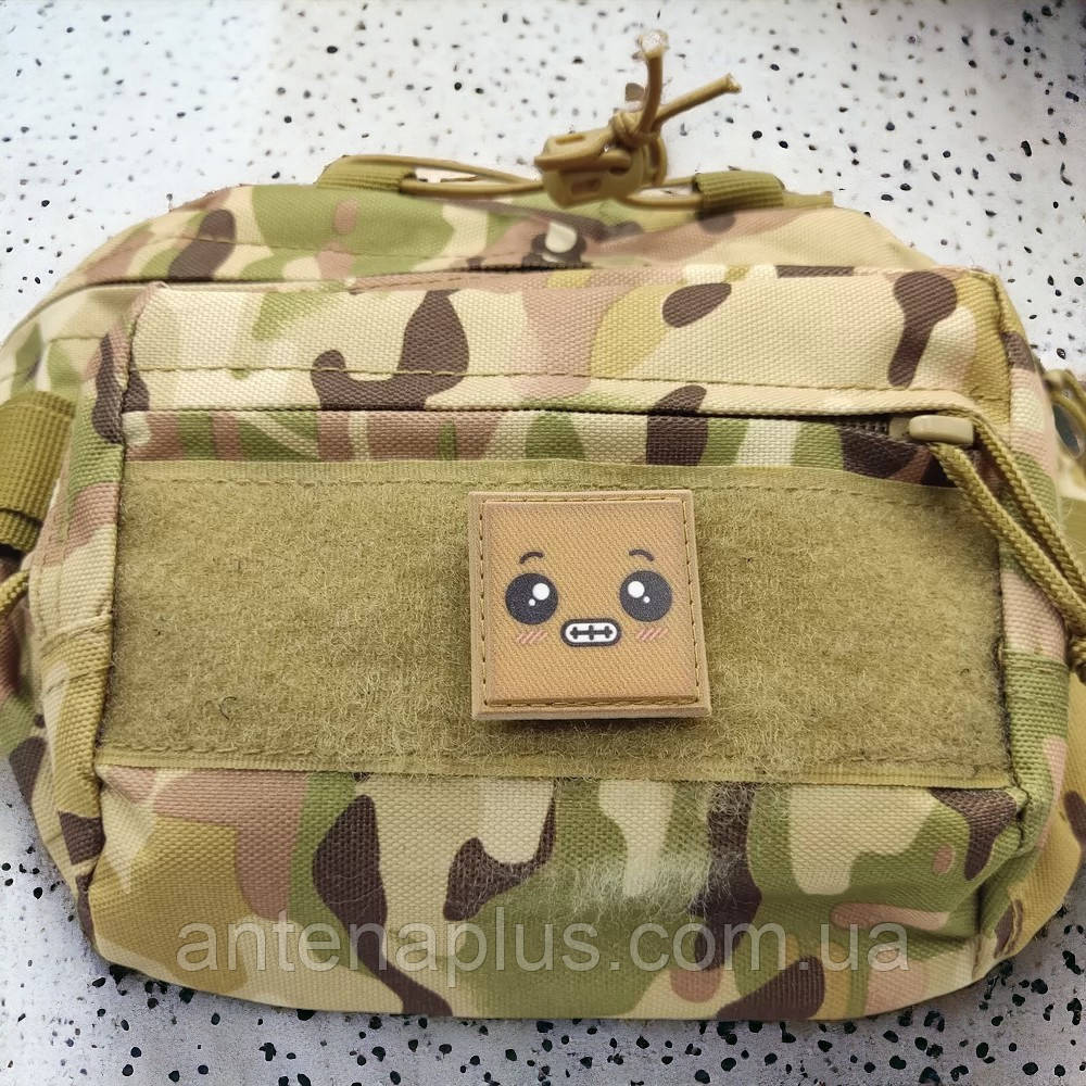 Смайлик №3 шеврон / патч Киев - изображение 2