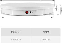 Графічний планшет Elektryczny obrotowy stojak ekspozycyjny, udźwig 100 kg, obrót 360°, EU 220V Київ - фото 1