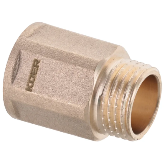 Подовжувач Koer WM.E06-25.WN - 1/2 "-25мм (Без нікелю) (KR3011) Київ