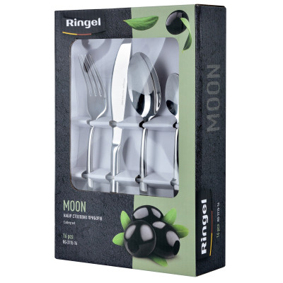 Набір столових приборів Ringel Moon 16 предметів (RG-3115-16) Вінниця - фото 3