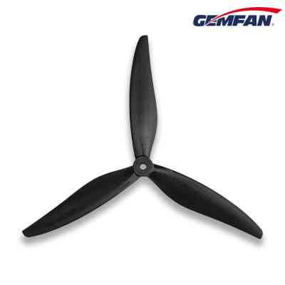 Пропеллер для дрона Gemfan 8040 3 Blade Propeller Black 1 pair (GF8040-3CN/HP098.PMCN8040-3B) Вінниця