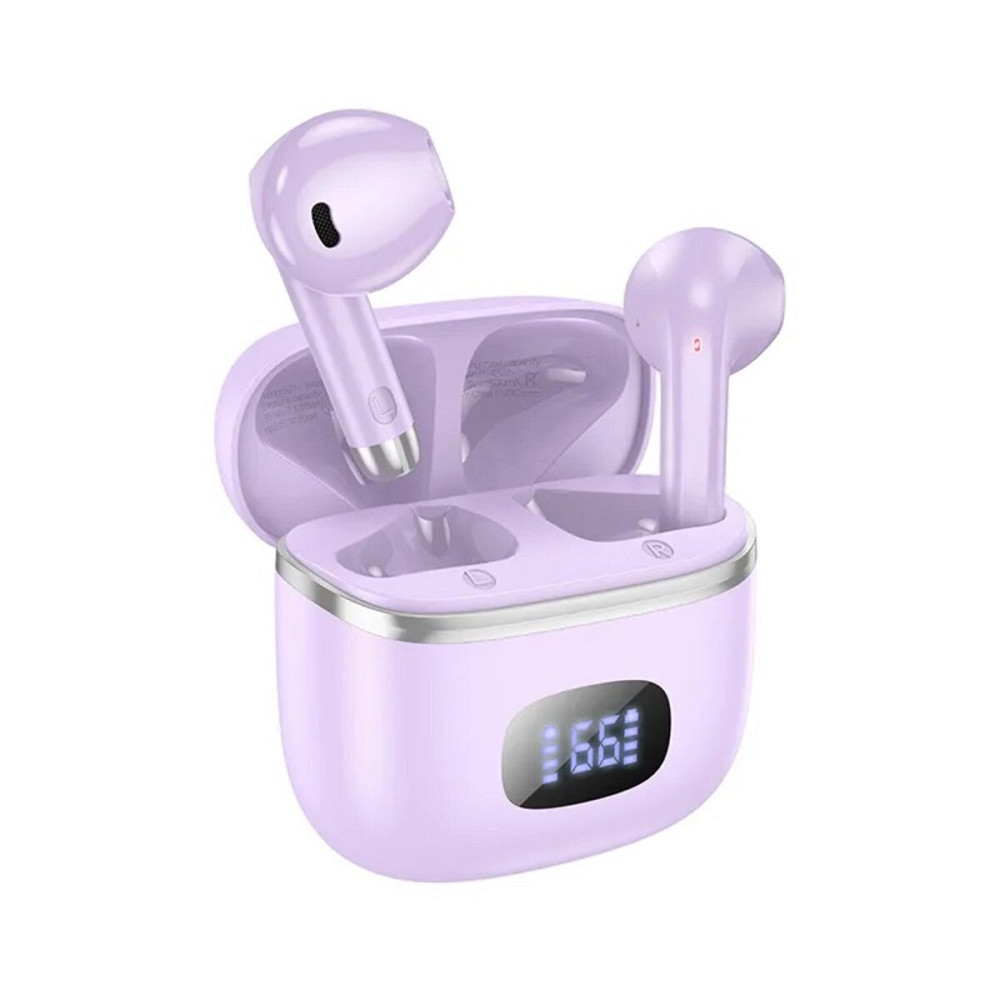 Навушники HOCO EQ1 Music guide true wireless BT headset Purple Київ - фото 1