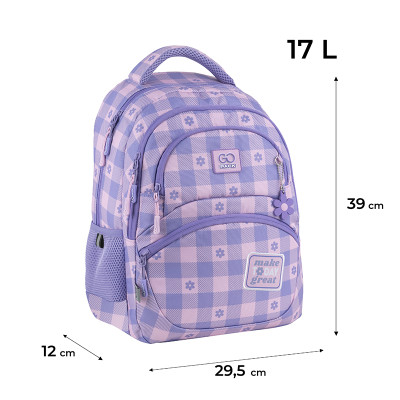 Рюкзак школьный GoPack Education 175M-4 Make Today Great (GO25-175M-4) Винница - изображение 8