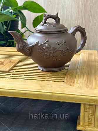 Чайник заварювальний ісинська глина 900 мл "Сакура" світлий  Т2561 Київ