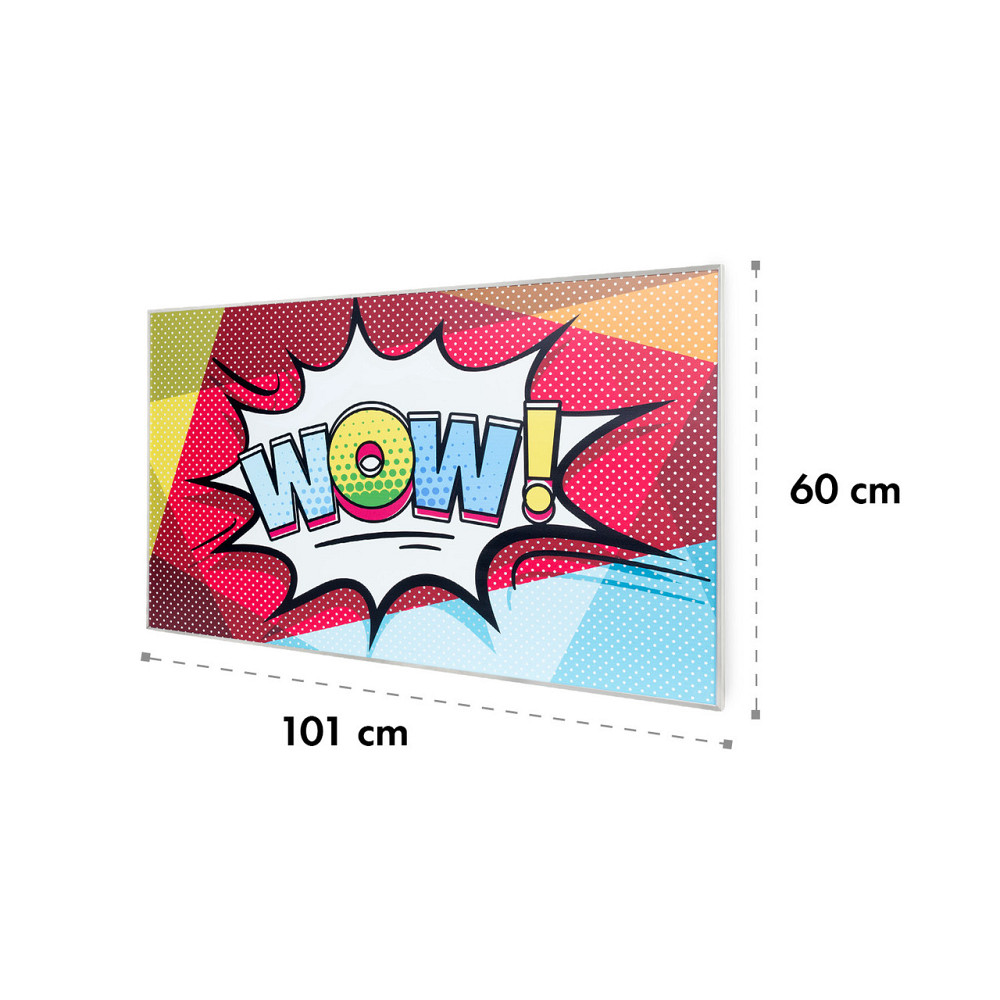 Інфрачервоний нагрівач Wonderwall Air Art 60 101x60 см, 600 Вт, пульт дистанційного керування для Рівне - фото 10