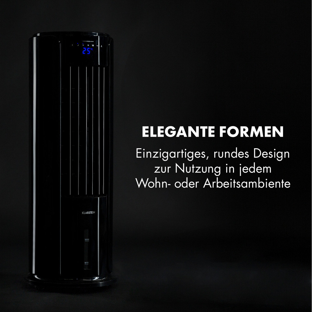 Skyscraper Horizon Air Cooler Fan Humidifier 60 W 486 m3/h 3.5L Tank Black (Німеччина, читати опис) Рівне - фото 8