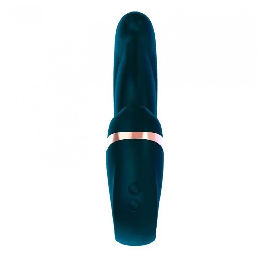Вакуумный стимулятор клитора и точки G Adrien Lastic My-G из силикона, зеленый Sex Aura Киев - изображение 3