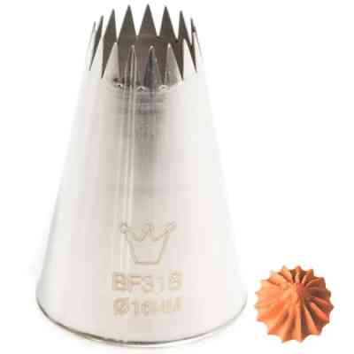 Кондитерська насадка Martellato French Star 16 мм (BF 318) Вінниця