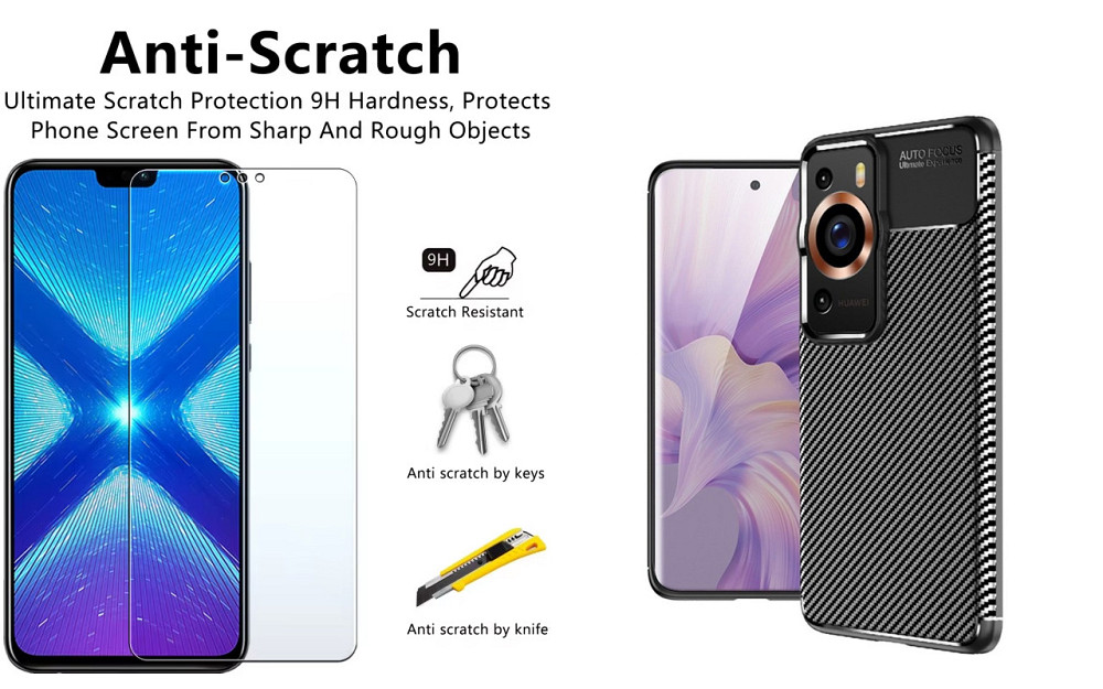 Защитное стекло NeoGlass для HUAWEI P60 Pro – ультрапрозрачное и устойчивое Киев - изображение 1