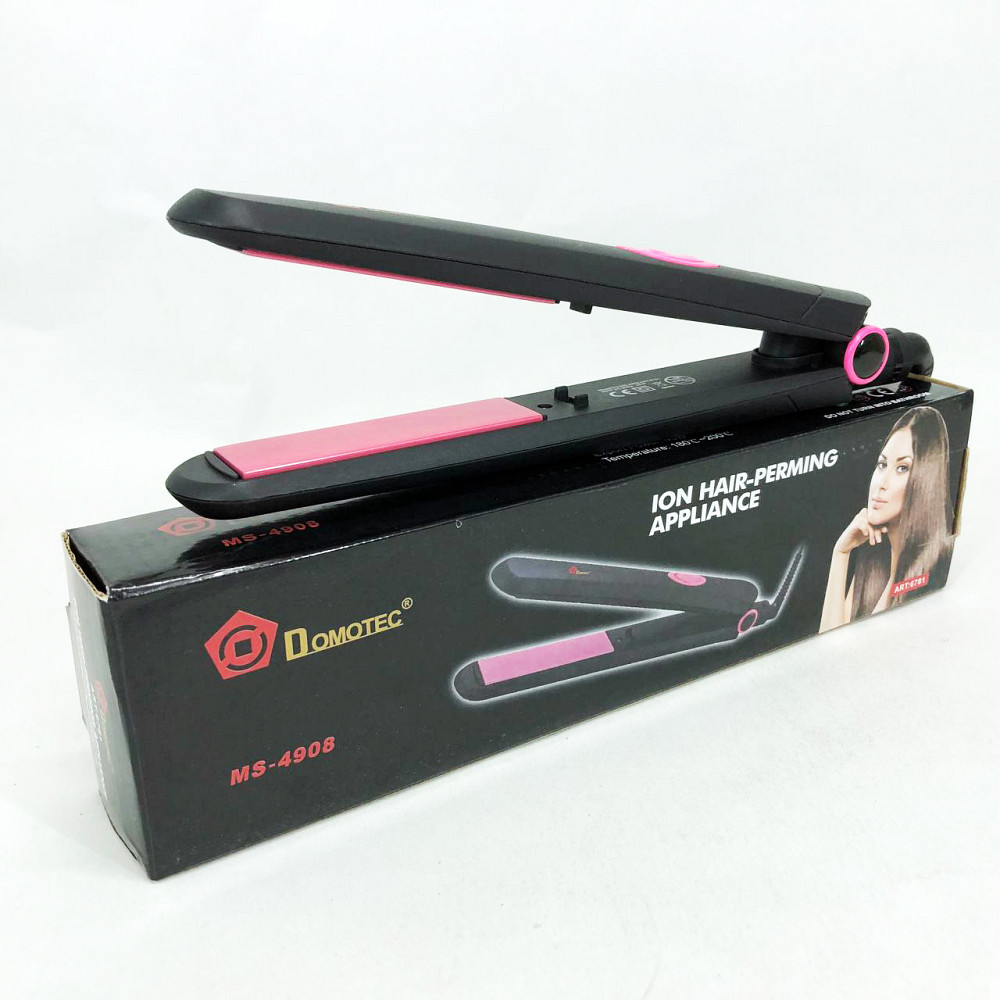 Щітка-щипці для випрямлення волосся, Плойка-праска для випрямлення волосся, Праска-випрямляч потужна JW-93 Львів - фото 8