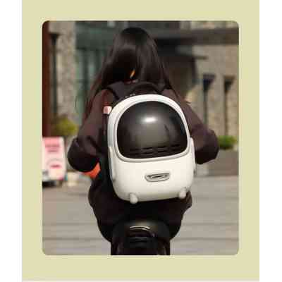 Переноска для животных Lapka с вентиляцией белая (PCB-01-W) Винница