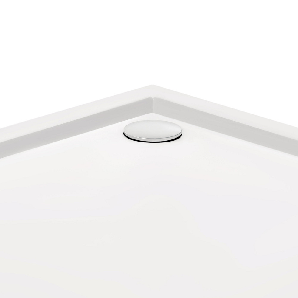 Душовий піддон Qtap Tern 301112 100x100x12 см + сифон Київ - фото 4
