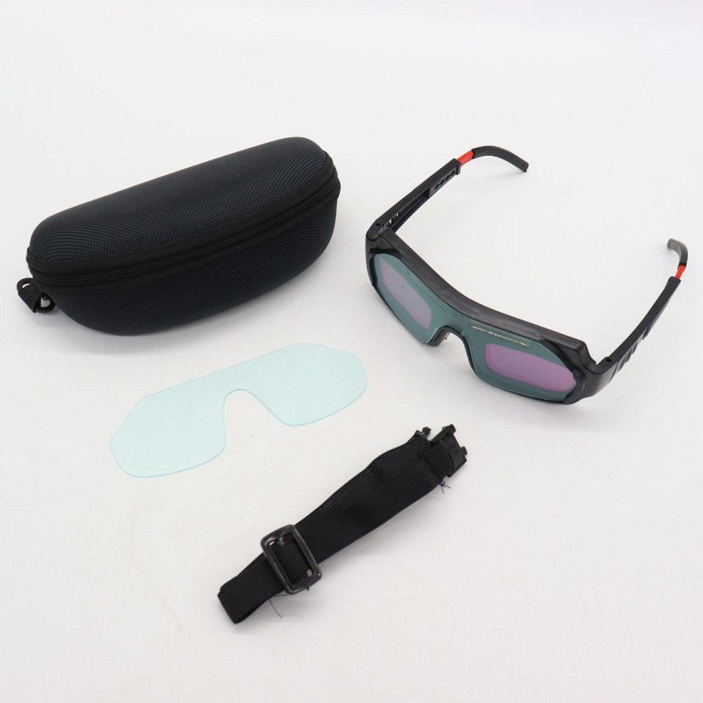 Защитные очки сварочные Хамелеон + Подарок Налобный фонарь BL-123 / Очки сварщика / Очки с затемнением Киев - изображение 7