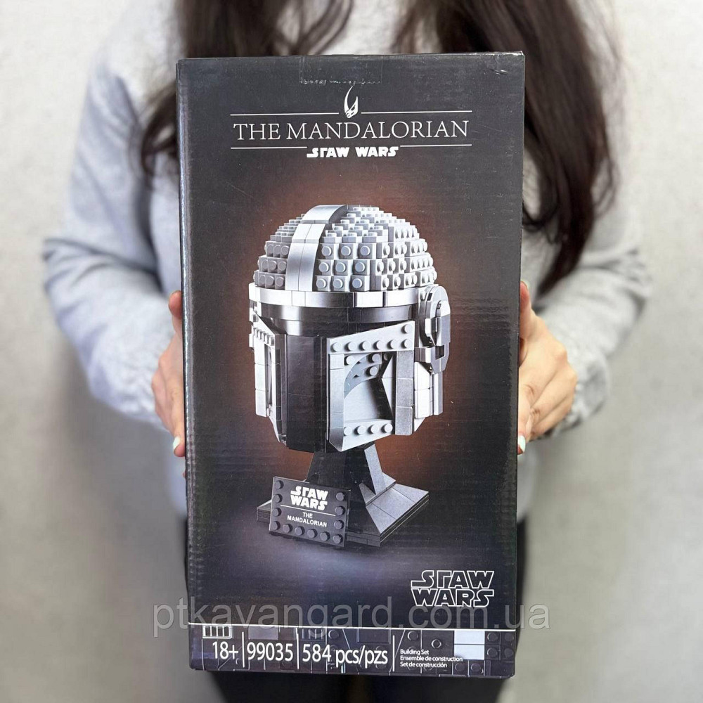 Конструктор Шолом Мандалорця Star Wars 584 деталі зоряні війни 99035 Хмельницький - фото 1