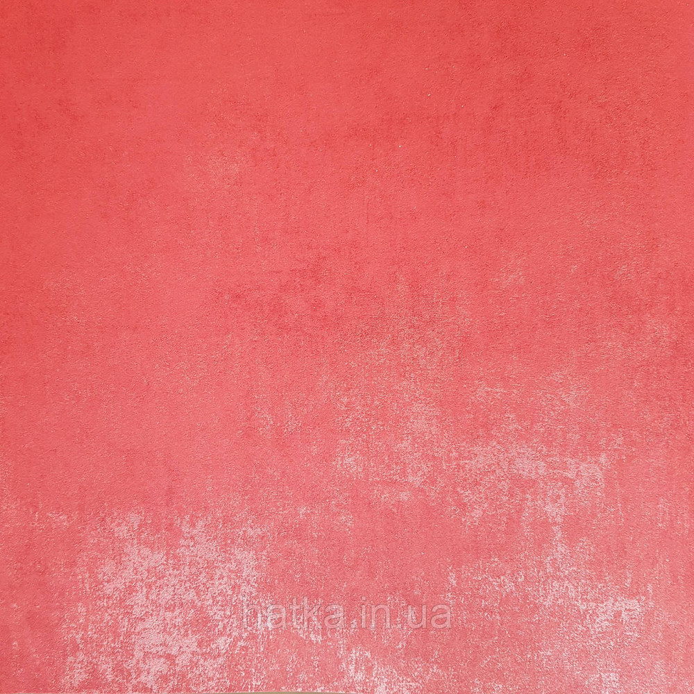 Обои флизелиновые эко Casadeco Stone 0.53х10 м под венецианскую штукатурку красные алые с перламутром Киев - изображение 1