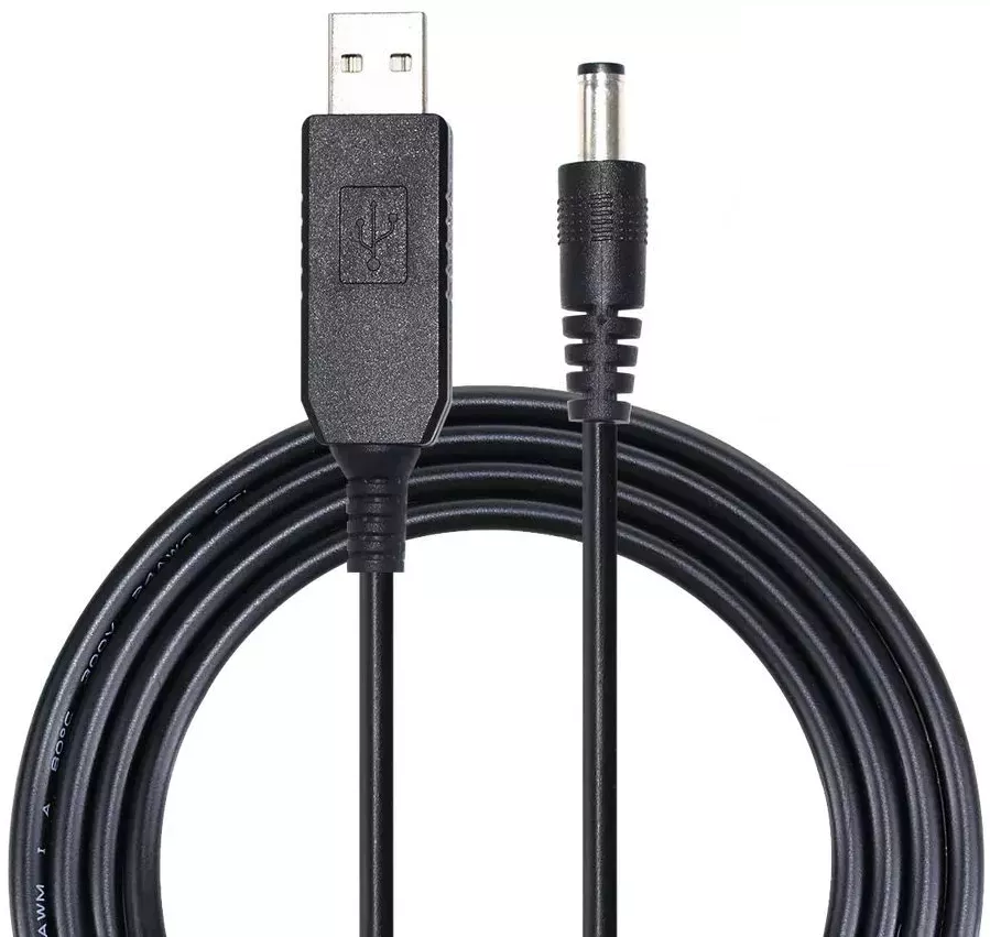 Кабель живлення для роутера USB-DC 5v-9v (1m) Київ - фото 1
