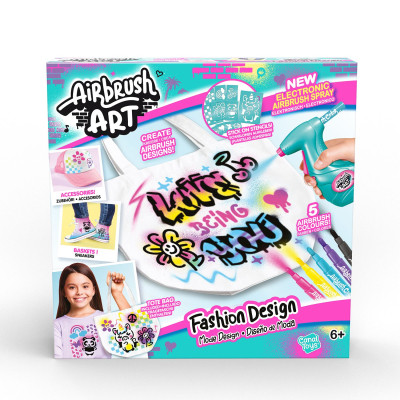 Набор для творчества Canal Toys DIY Airbrush Art Дизайнер (AIR016) Винница - изображение 2