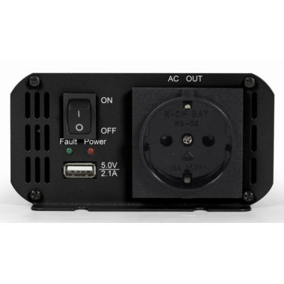 Автомобильный инвертор EnerGenie 12V/220V 300 Вт (EG-PWC300-01) Винница - изображение 2