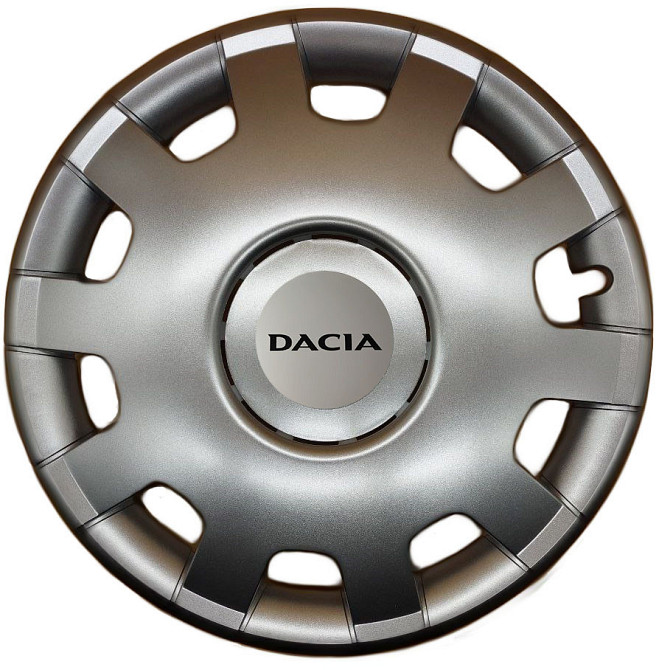 Автомобильные модельные колпаки R14 Dacia 212 4шт, SJS, серебряные Киев - изображение 1