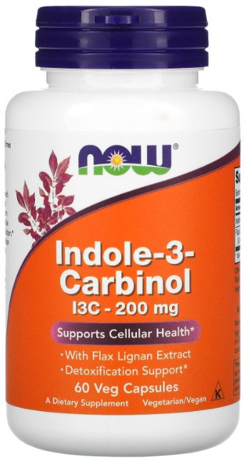 Індол 3 карбінол Now Foods Indole-3-Carbinol  200 мг 60 вег капсул Київ - фото 1