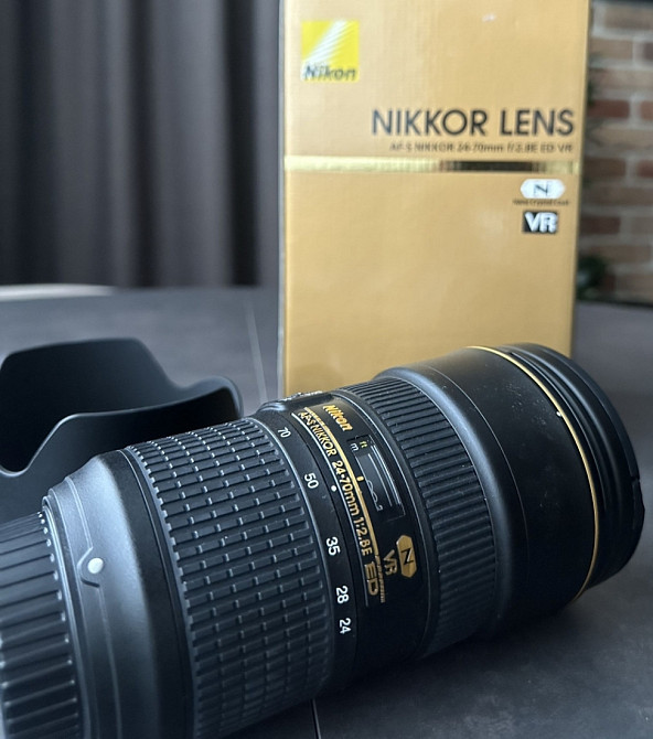 Обʼєктив Nikon Nikkor AF-S 24-70 mm f/2,8E ED VR Київ - фото 4