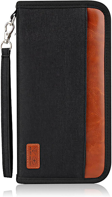 Клатч-портмоне с защитой карт и 17 отделениями Киев - изображение 8