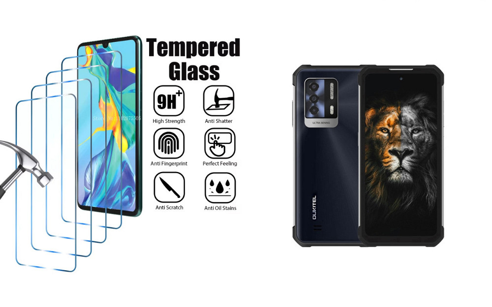 Захисне скло ArmorGlass для Oukitel WP17 – стійке до подряпин та ударів Київ - фото 1