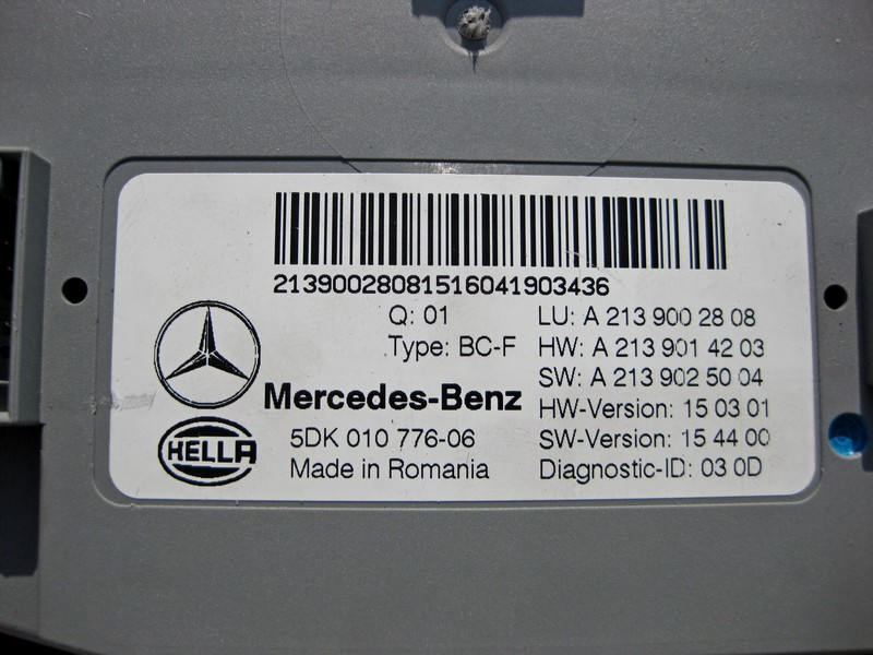 Mercedes-Benz  A2139005315 Блок SAM передній E-Class W213 C238 Одесса - изображение 3