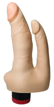 Вибратор вагинально-анальный EGZO VDP01 Sex Aura Киев