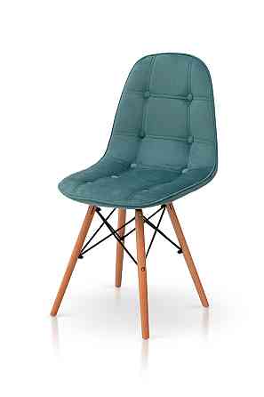 Стілець ДЖАСТІН, велюр аквамарин Киев