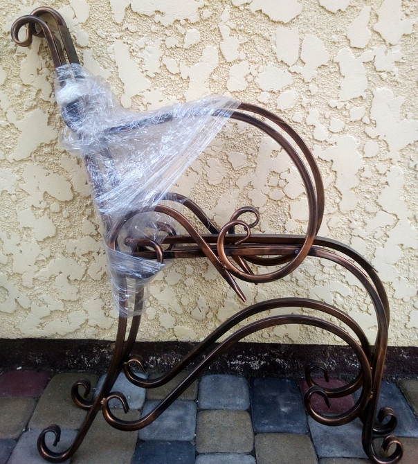 Лавка садова боковини ковані для лавки 2 шт V-004 Київ - фото 1