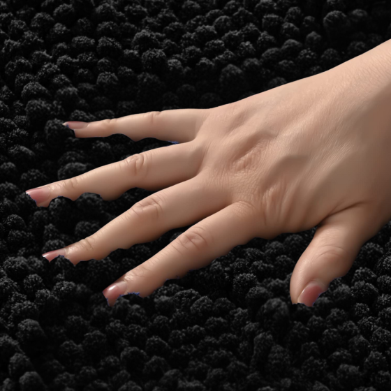 Коврик для ванной и душа коврик для ног в ванную комнату,микрофибра,атискользящий 50х80 см,