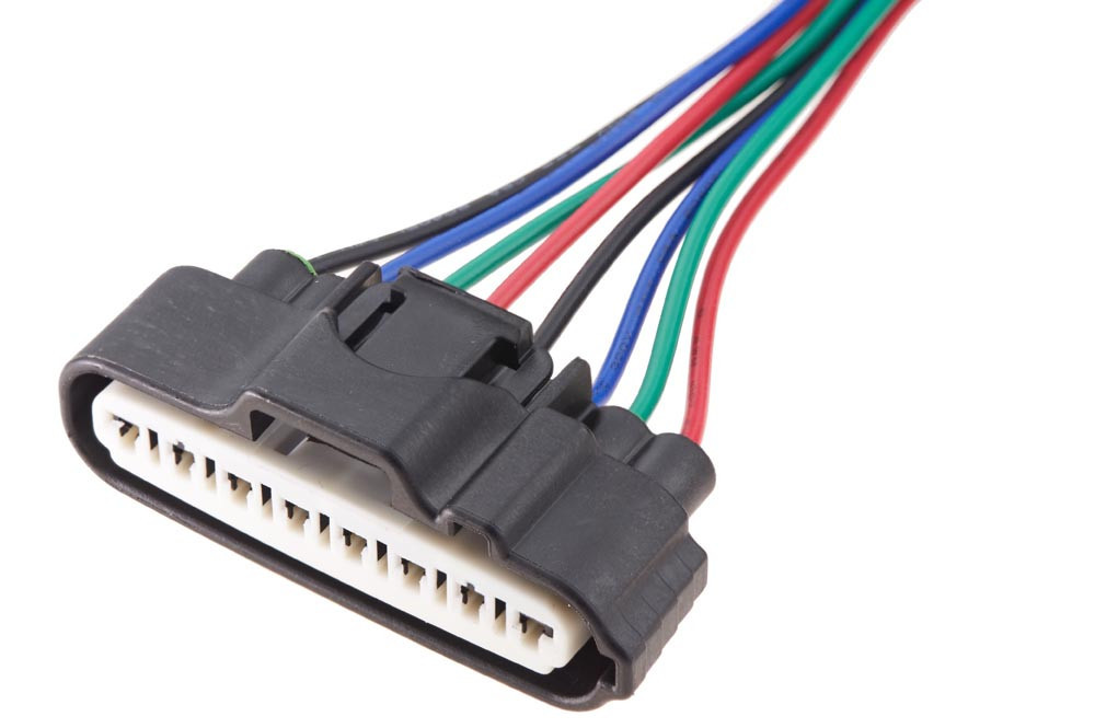 Разъем коннектор с проводом, 8-кон., 90980-11592, Toyota Япония универс., Моторный Lexus, Toyota Киев - изображение 1