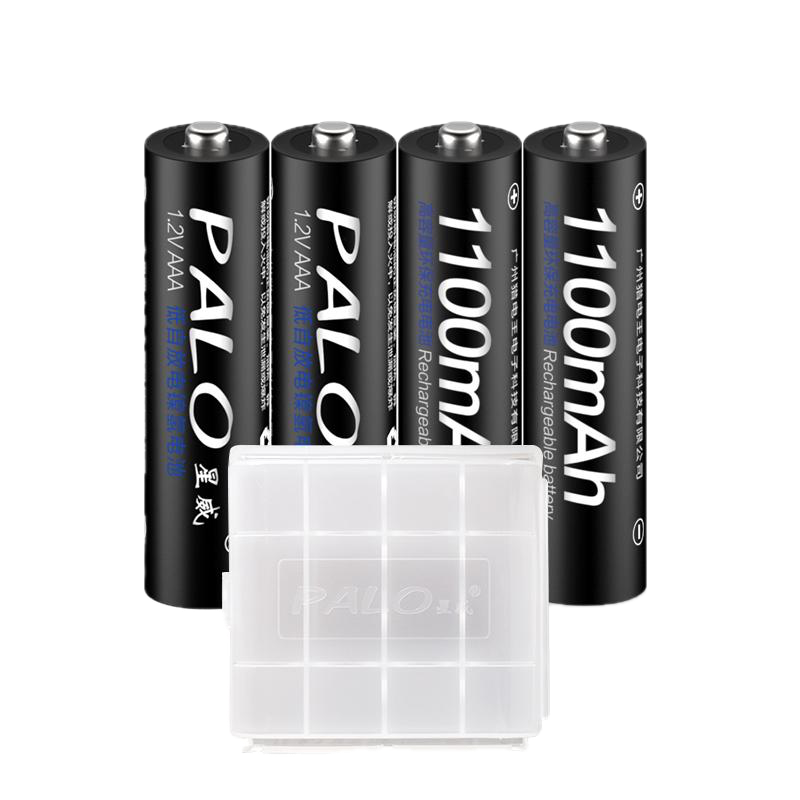 Аккумуляторы AAA 1.2В 1100мАч 4шт в боксе PALO Киев - изображение 1