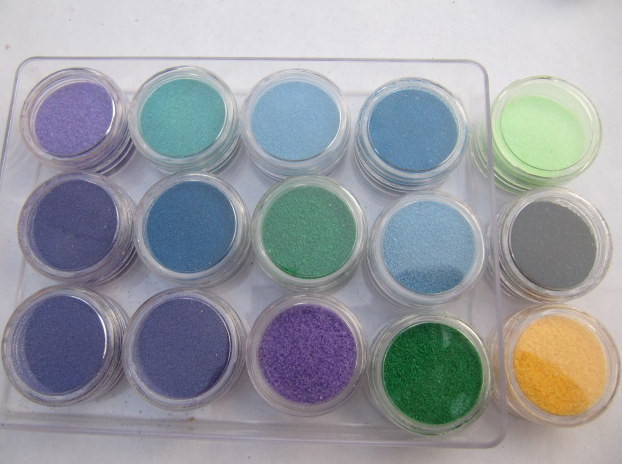 Бархатный песок синий 5г Киев - изображение 3