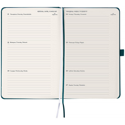 Тижневик Axent датований 2026 Partner Strong 125х195, малахітовий (8505-26-31-A) Вінниця - фото 3